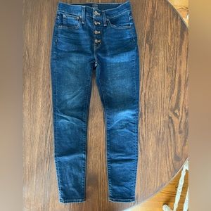 *FIRM* J.Crew factory high rise skinny jeans